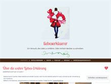 Tablet Screenshot of liebeserklaerer.com